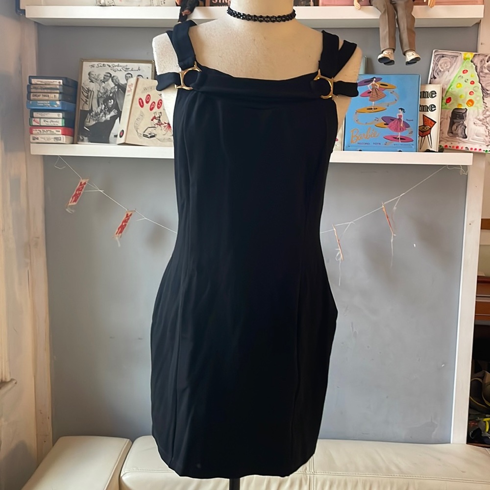 Bec & bridge Black mini dress 10